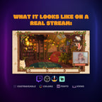 Webcam Overlay Widget 3-in-1: Frame + Goal Tracker + Twitch Alerts