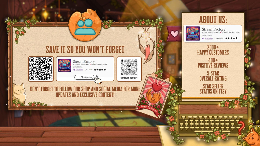 Animated Stream Transition – Beautiful Flowers