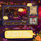 Animated Stream Alerts Pack in Magical Tarot Cards