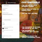 Animated Stream Widget - Social Media Rotator