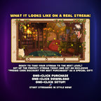 Animated Stream Decoration & Widget: Floating Animated Overlay
