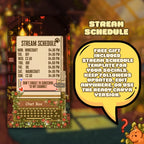 Vertical Stream Overlays – Cozy Cats Starter Pack for TikTok & YouTube