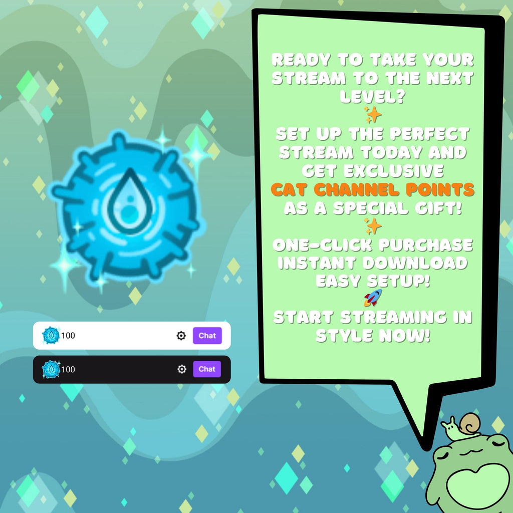 Twitch Badges: Cute Frog