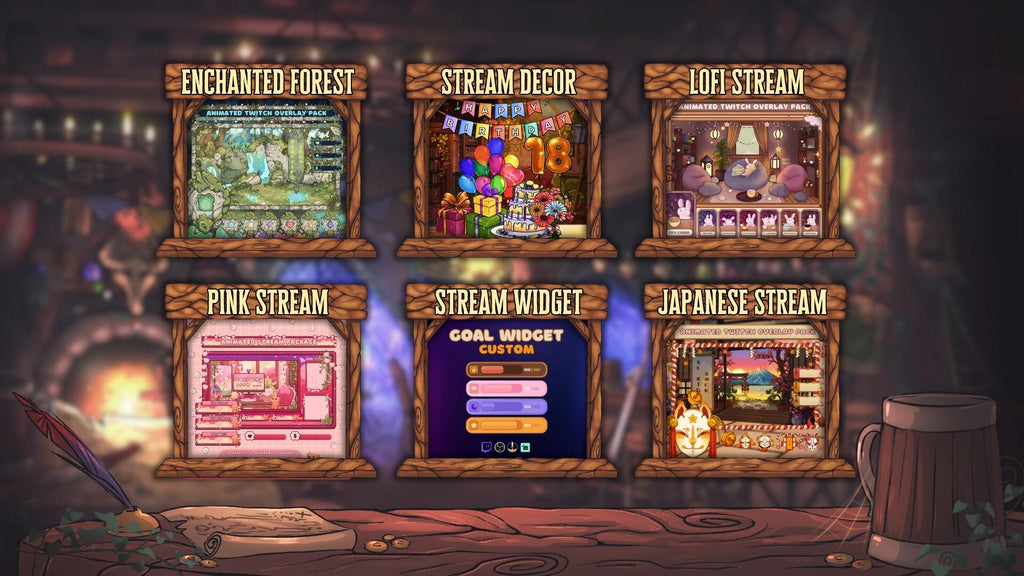 Medieval Fantasy Tavern Discord Server Template – Cute Gaming & Roleplay Setup