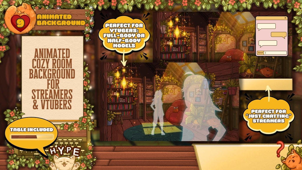 Ultimate Stream Overlay MASTERPACK - Cute Cats: All-In-One Stream Kit