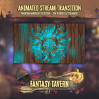 Animated Stream Transition – Fantasy Medieval Tavern Door