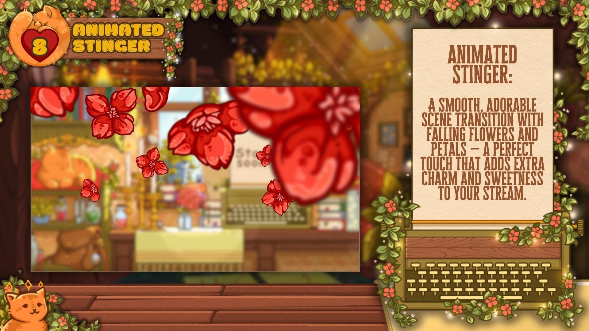 Ultimate Stream Overlay MASTERPACK - Cute Cats: All-In-One Stream Kit