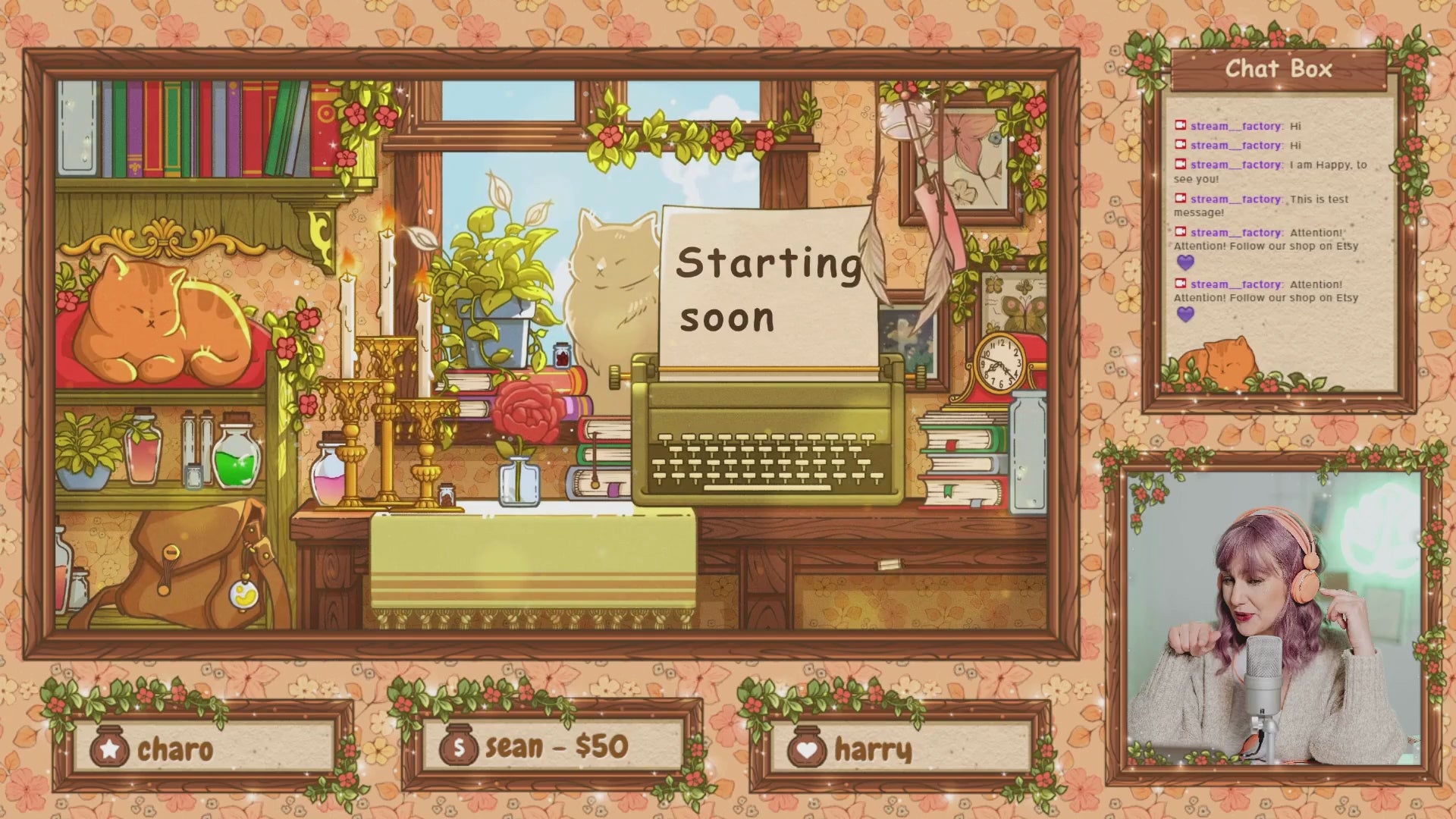 Ultimate Stream Overlay MASTERPACK - Cute Cats: All-In-One Stream Kit